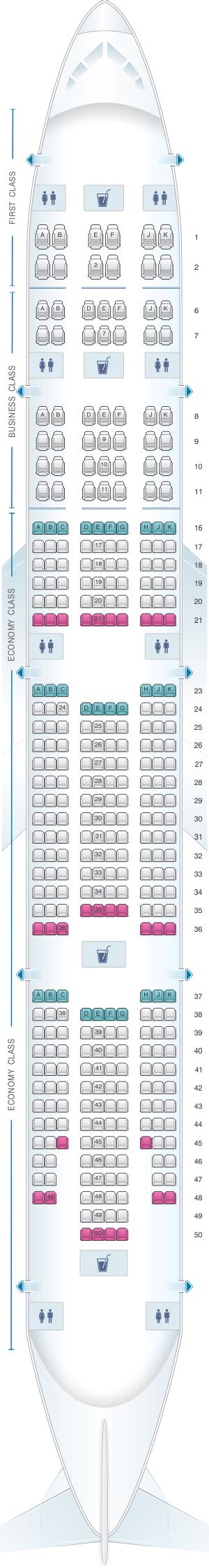 emirates b777-300er seat map
